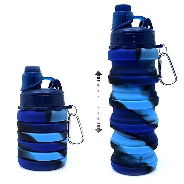 بطری آب سیلیکونی تاشو